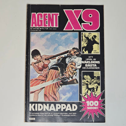 Agent X9 Nr 6 1981 #VG#