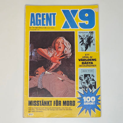 Agent X9 Nr 7 1981 #FN#