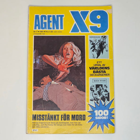 Agent X9 Nr 7 1981 #FN#