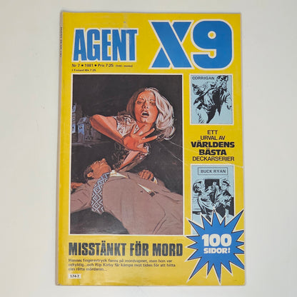 Agent X9 Nr 7 1981 #VG#