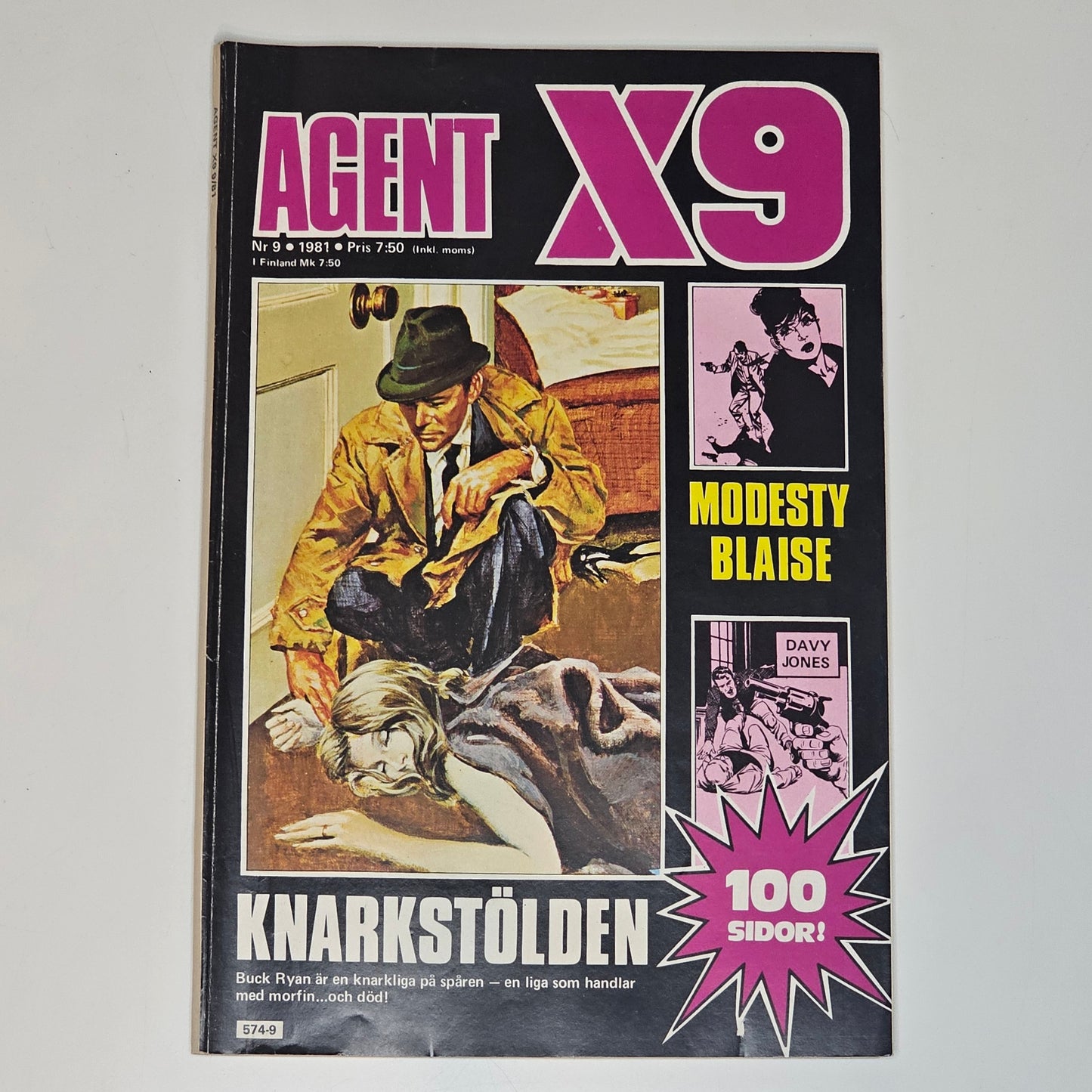 Agent X9 Nr 9 1981 #VG#