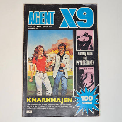 Agent X9 Nr 1 1982 #VG#