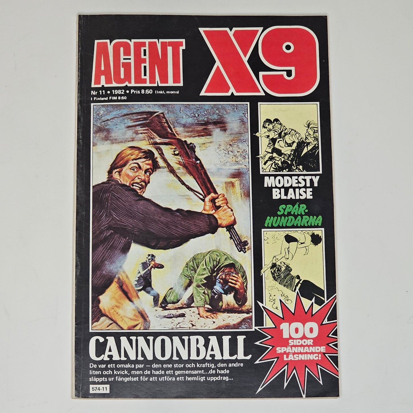 Agent X9 Nr 11 1982 #VG#
