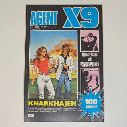 Agent X9 Nr 1 1982 #VG#