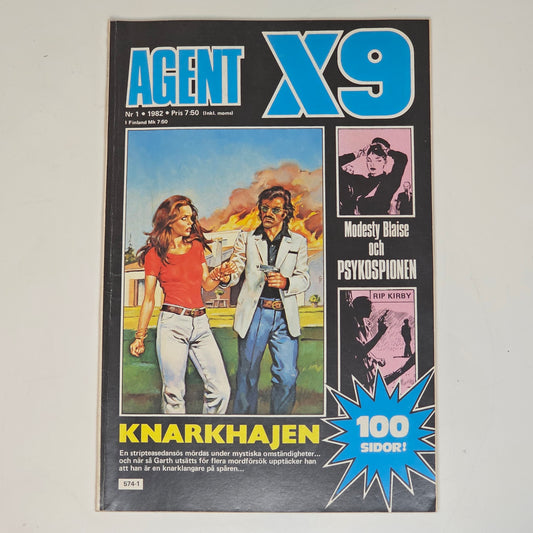 Agent X9 Nr 1 1982 #VG#