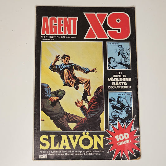Agent X9 Nr 6 1982 #VG#
