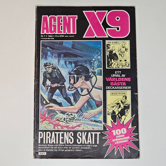 Agent X9 Nr 7 1982 #VG#