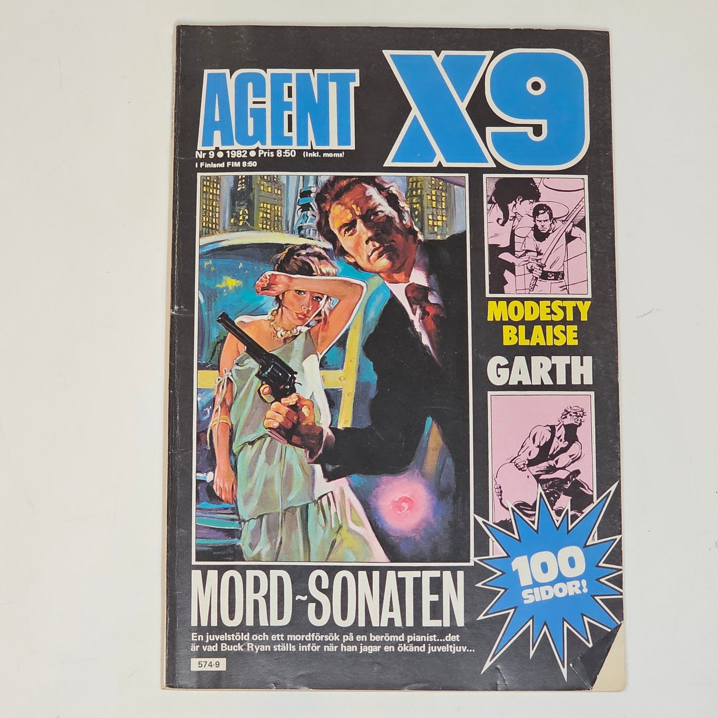 Agent X9 Nr 9 1982 #VG#