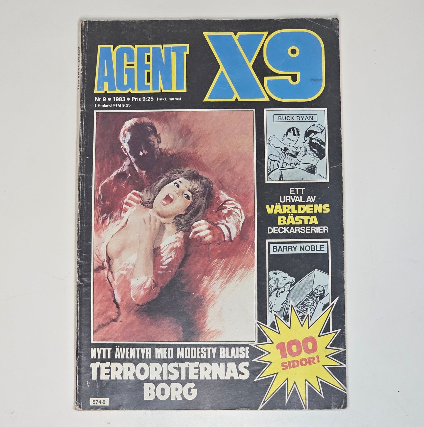 Agent X9 Nr 9 1983 #VG#