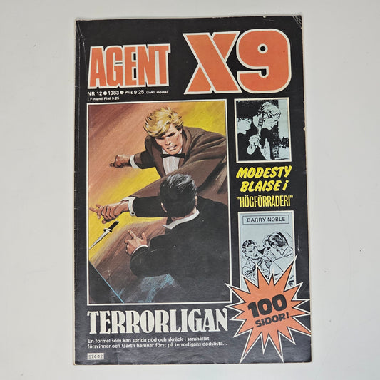 Agent X9 Nr 12 1983 #VG#