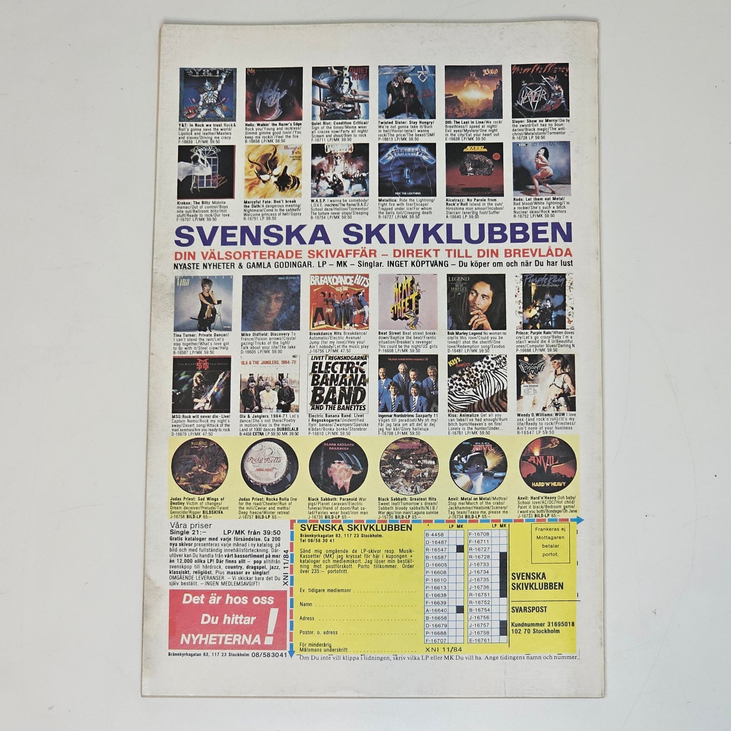 Agent X9 Nr 11 1984 #FN#