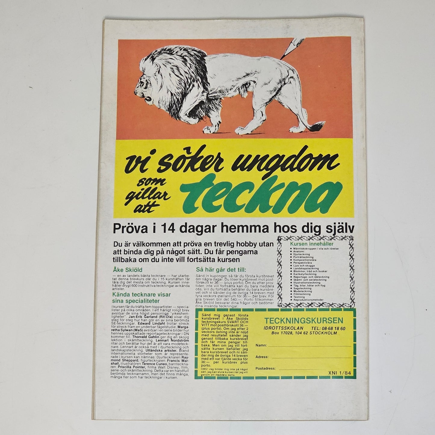 Agent X9 Nr 1 1984 #FN#