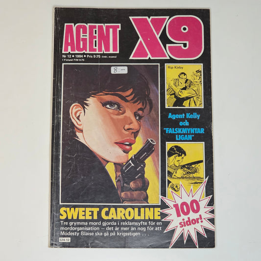 Agent X9 Nr 12 1984 #VG#