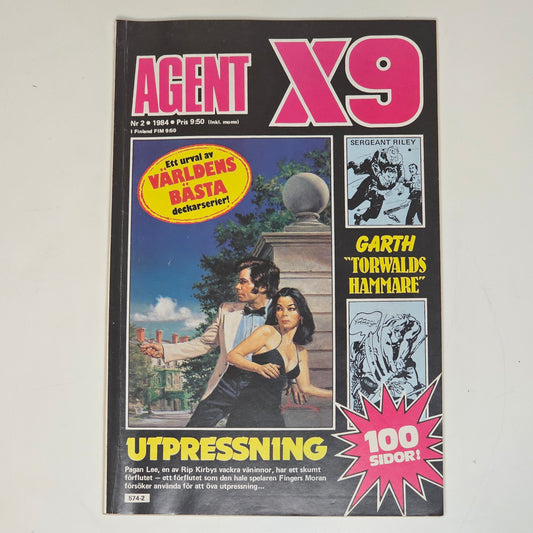 Agent X9 Nr 2 1984 #VG#
