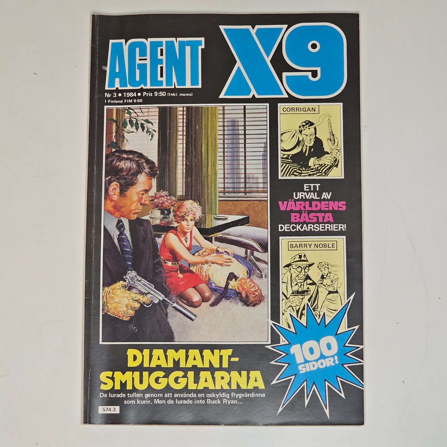 Agent X9 Nr 3 1984 #VG#