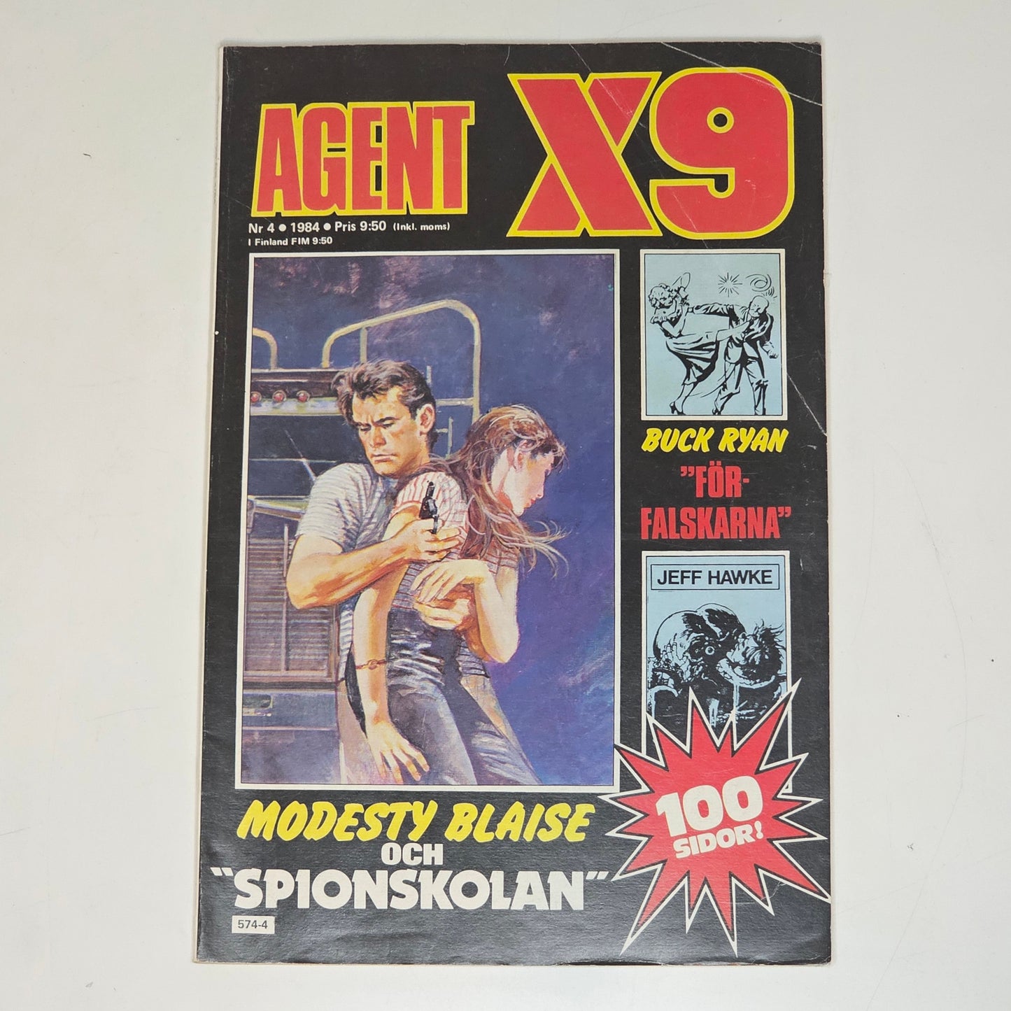 Agent X9 Nr 4 1984 #VG#