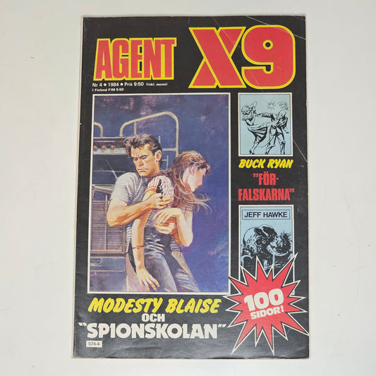 Agent X9 Nr 4 1984 #VG#