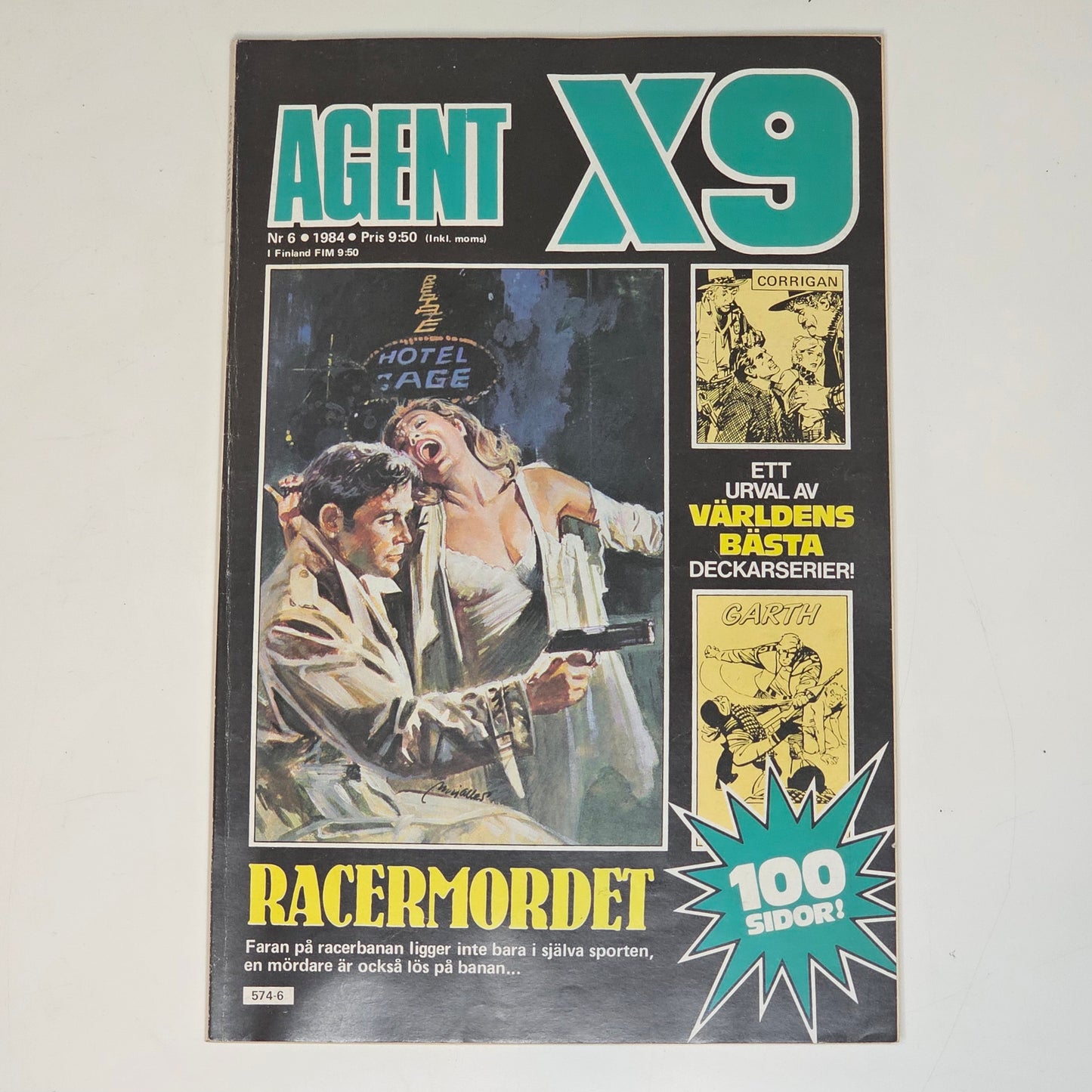 Agent X9 Nr 6 1984 #FN#