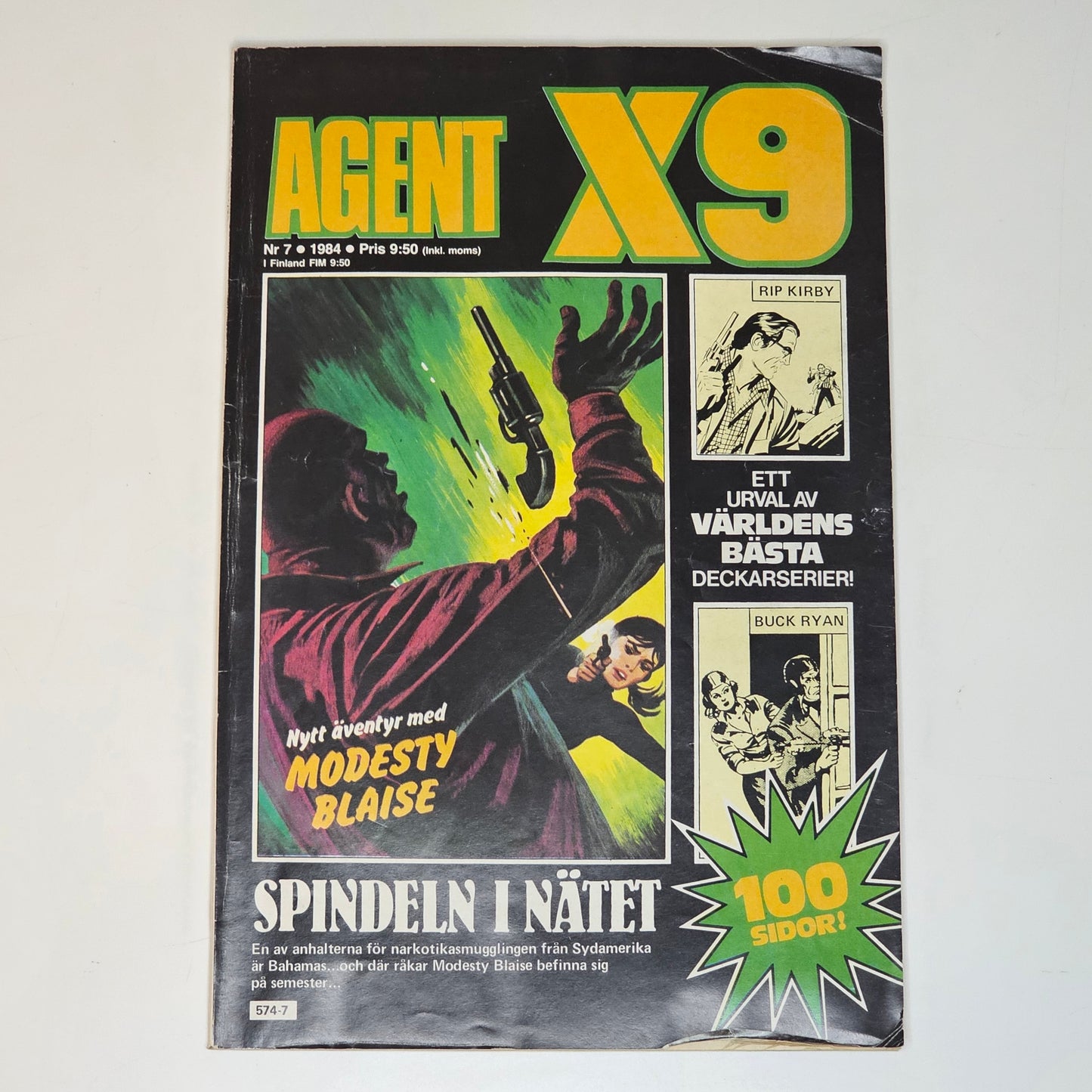 Agent X9 Nr 7 1984 #FN#
