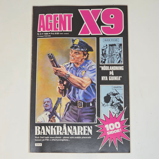 Agent X9 Nr 8 1984 #FN#