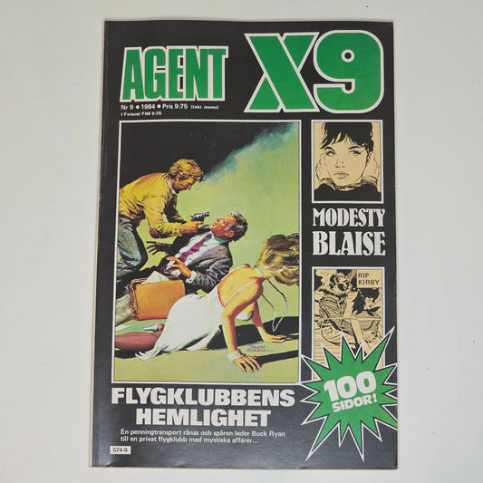 Agent X9 Nr 9 1984 #FN#