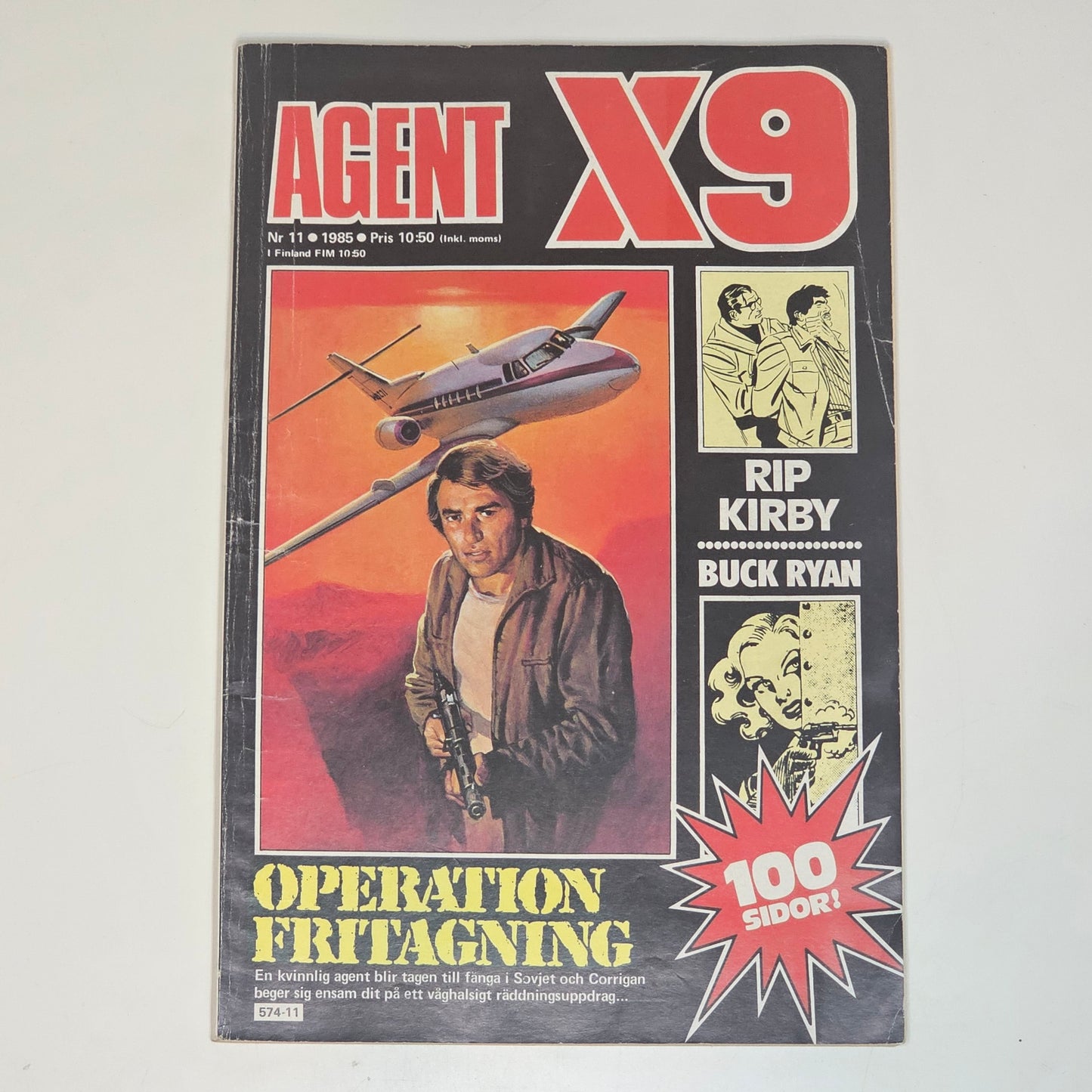 Agent X9 Nr 11 1985 #VG#
