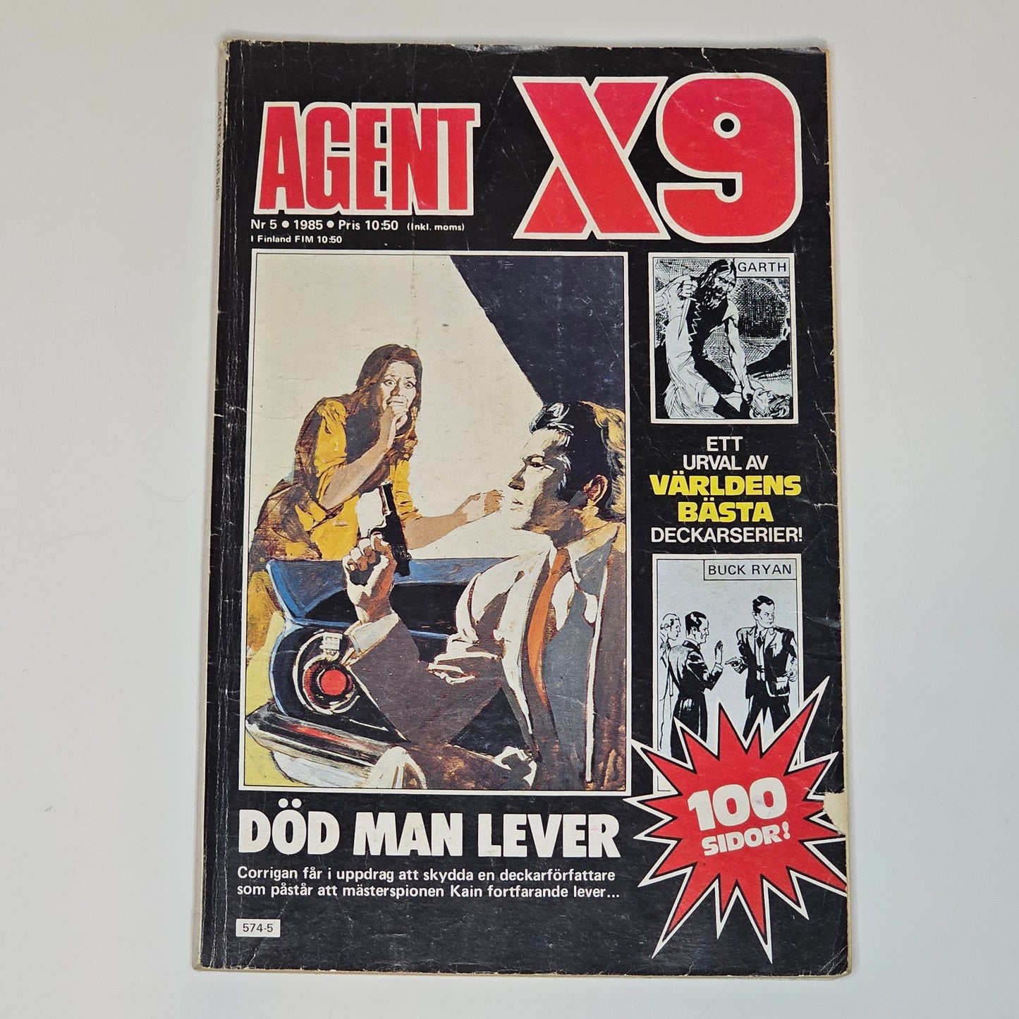 Agent X9 Nr 5 1985 #VG#