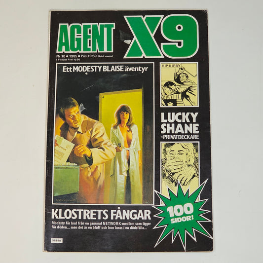 Agent X9 Nr 10 1985 #VG#