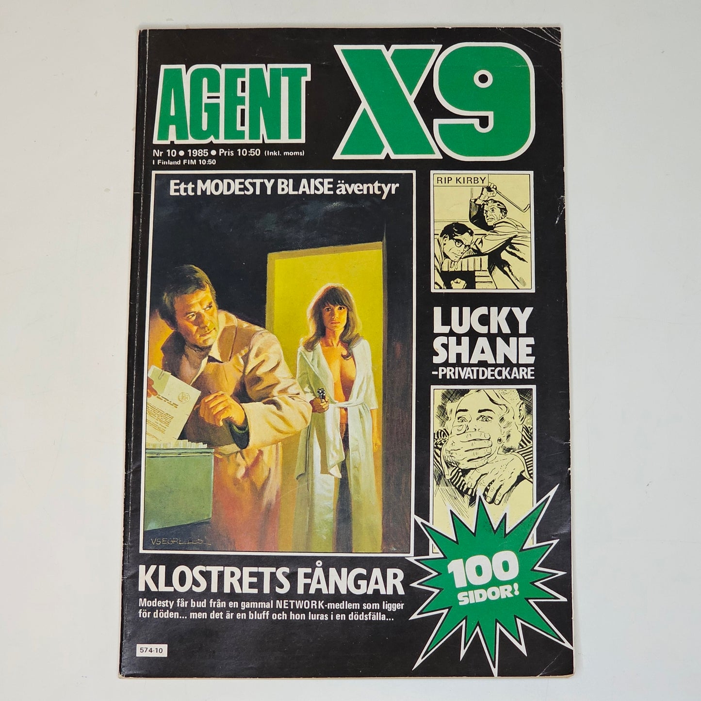 Agent X9 Nr 10 1985 #FN#