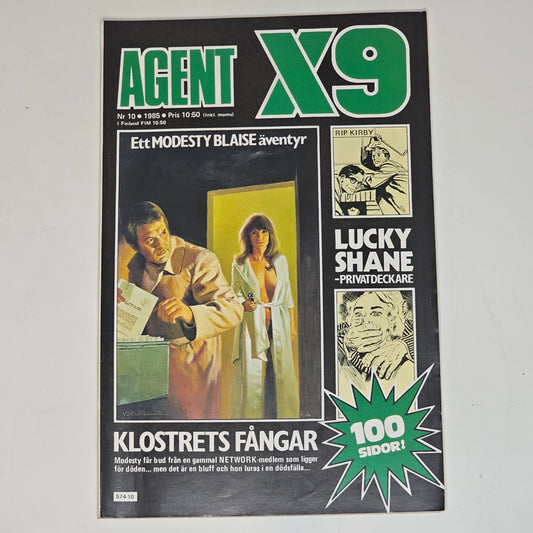 Agent X9 Nr 10 1985 #FN#