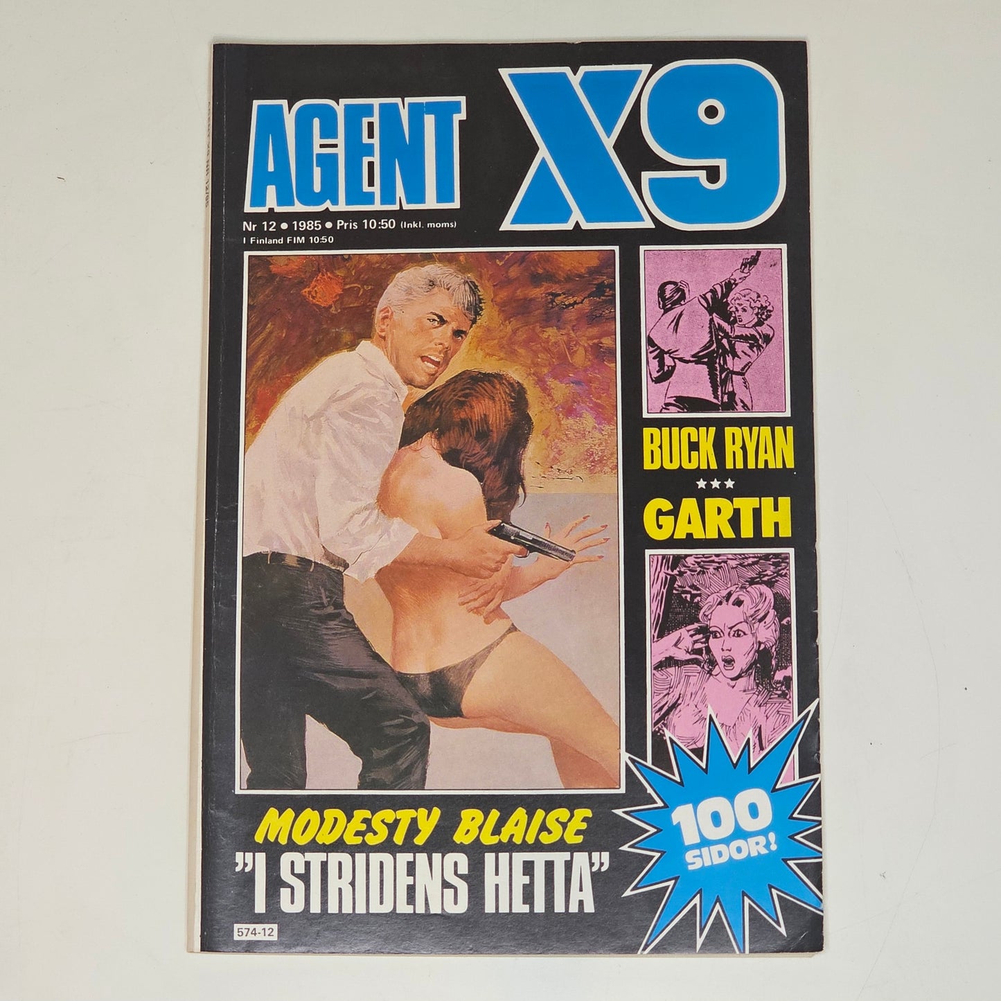 Agent X9 Nr 12 1985 #VG#