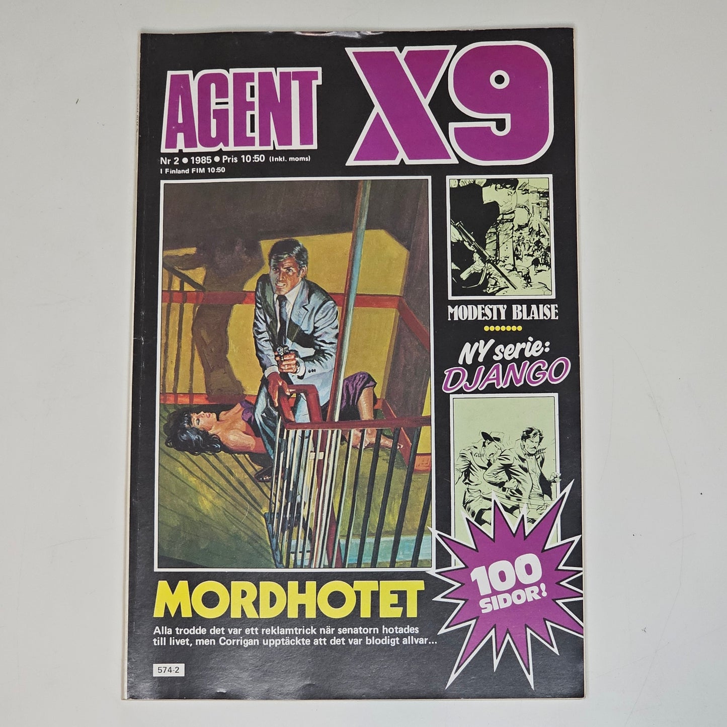 Agent X9 Nr 2 1985 #FN#