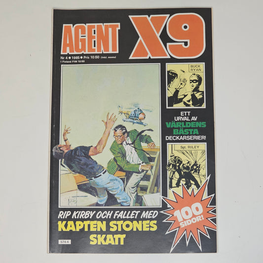 Agent X9 Nr 4 1985 #FN#
