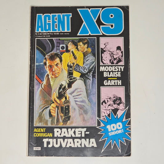 Agent X9 Nr 6 1985 #VG#