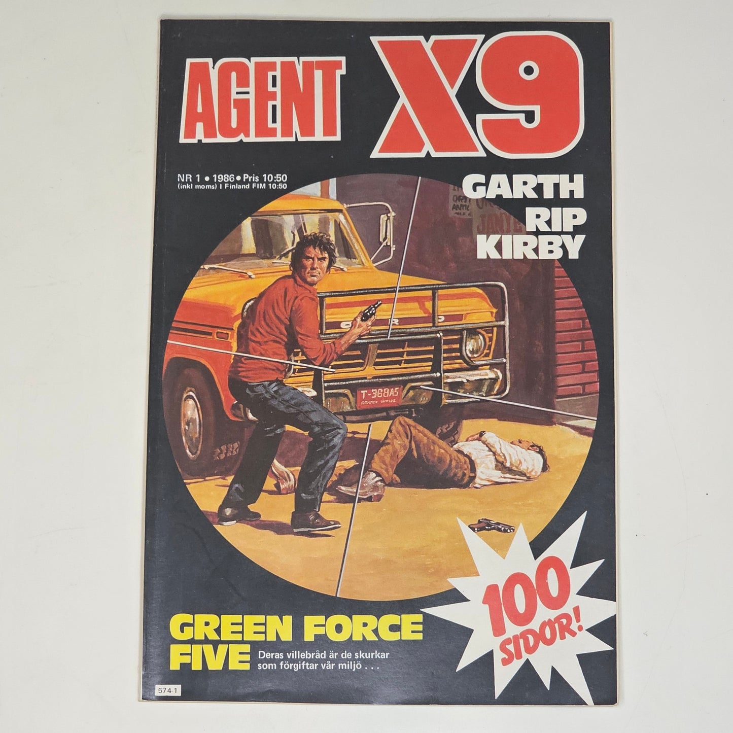 Agent X9 Nr 1 1986 #FN#