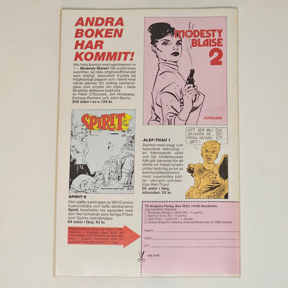 Agent X9 Nr 3 1986 #FN#