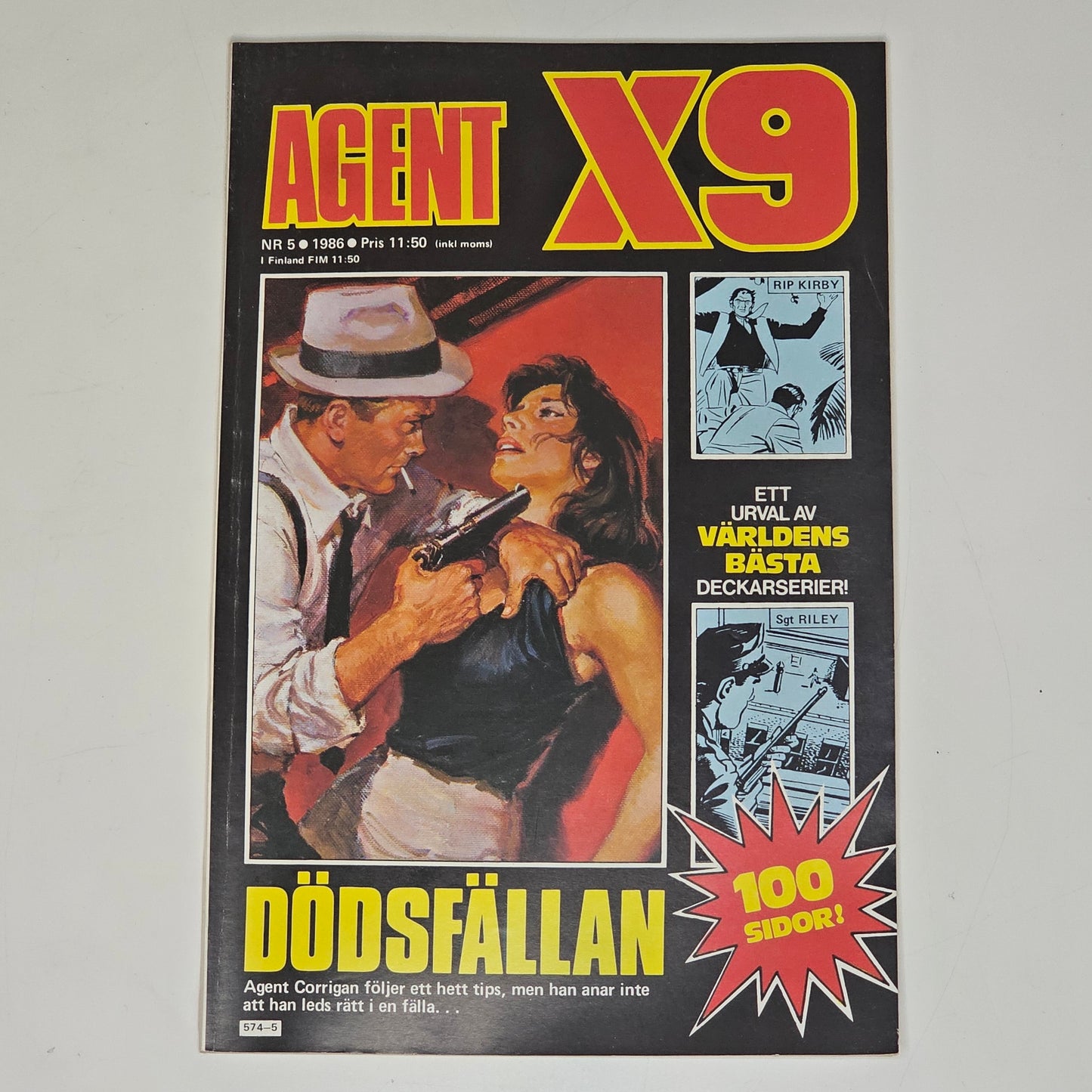 Agent X9 Nr 5 1986 #FN#