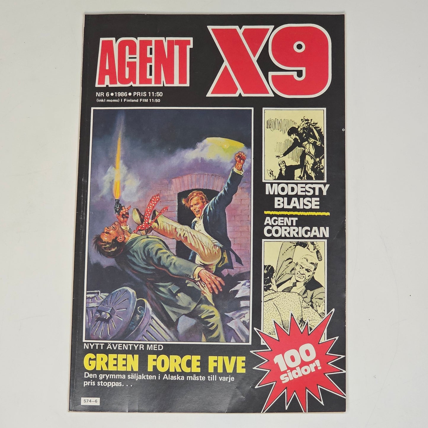 Agent X9 Nr 6 1986 #FN#