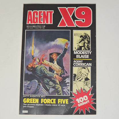 Agent X9 Nr 6 1986 #FN#