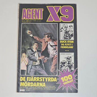 Agent X9 Nr 8 1986 #VG#