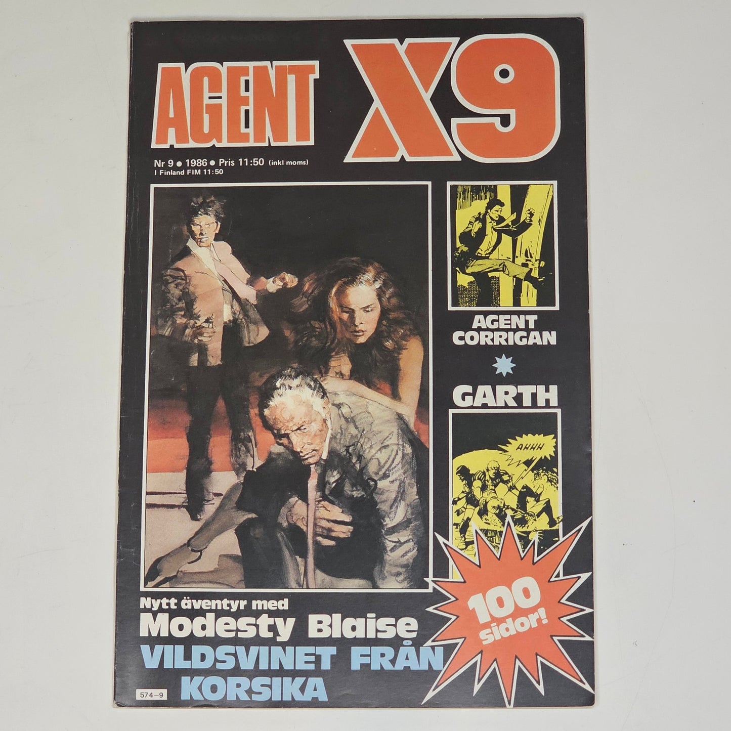 Agent X9 Nr 9 1986 #FN#