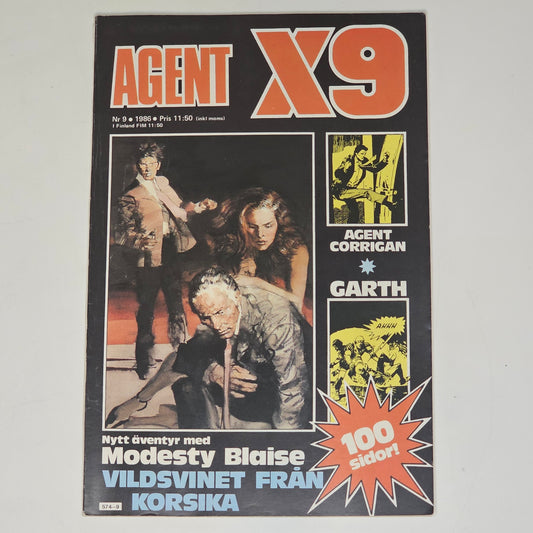 Agent X9 Nr 9 1986 #FN#
