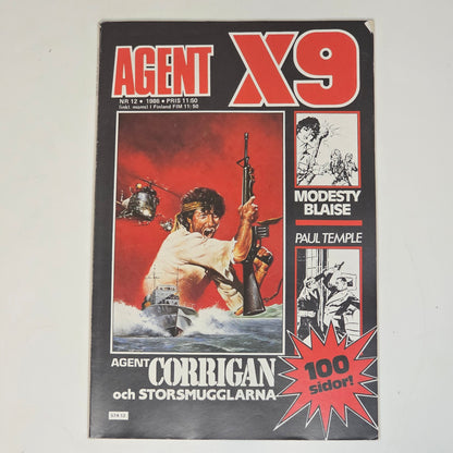 Agent X9 Nr 12 1986 #VG#