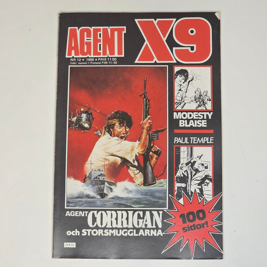 Agent X9 Nr 12 1986 #VG#