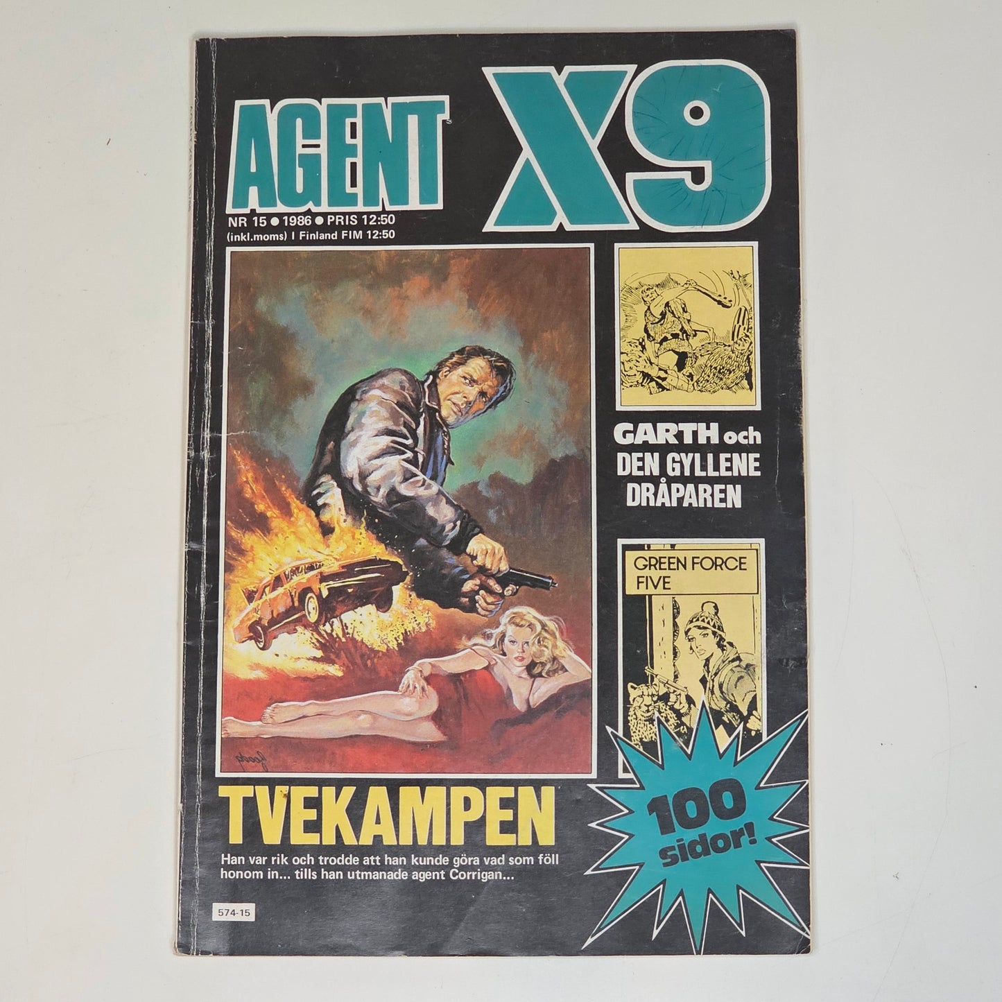 Agent X9 Nr 15 1986 #VG#