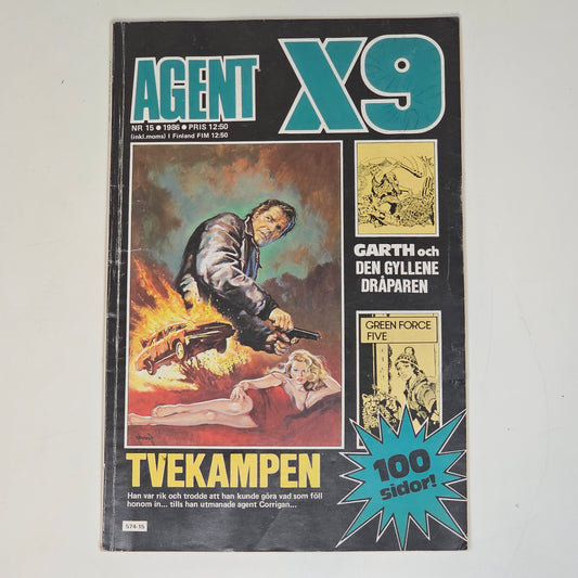 Agent X9 Nr 15 1986 #VG#