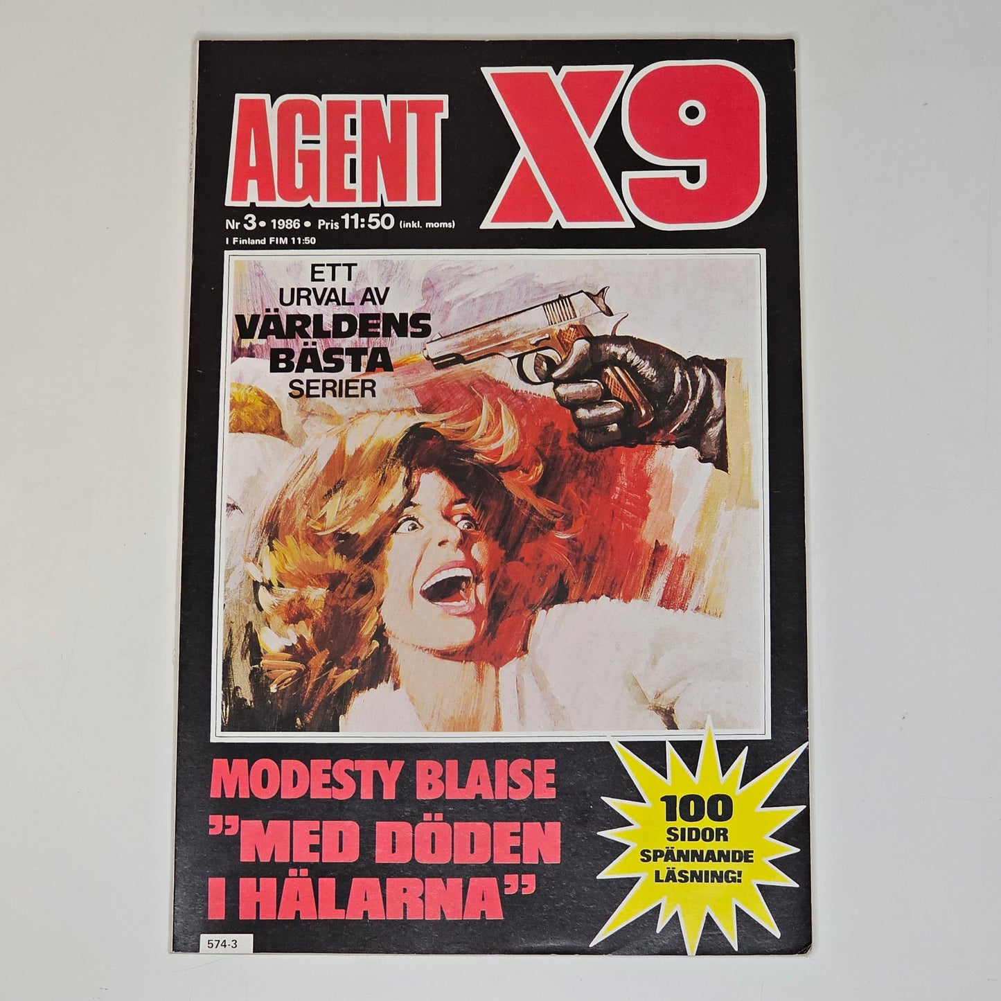 Agent X9 Nr 3 1986 #FN#