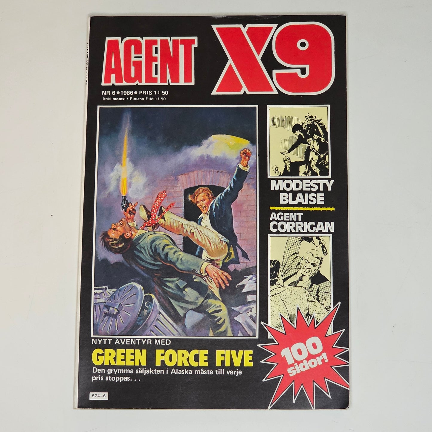 Agent X9 Nr 6 1986 #FN#