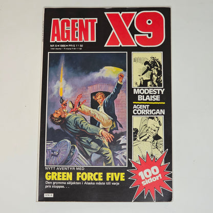 Agent X9 Nr 6 1986 #FN#