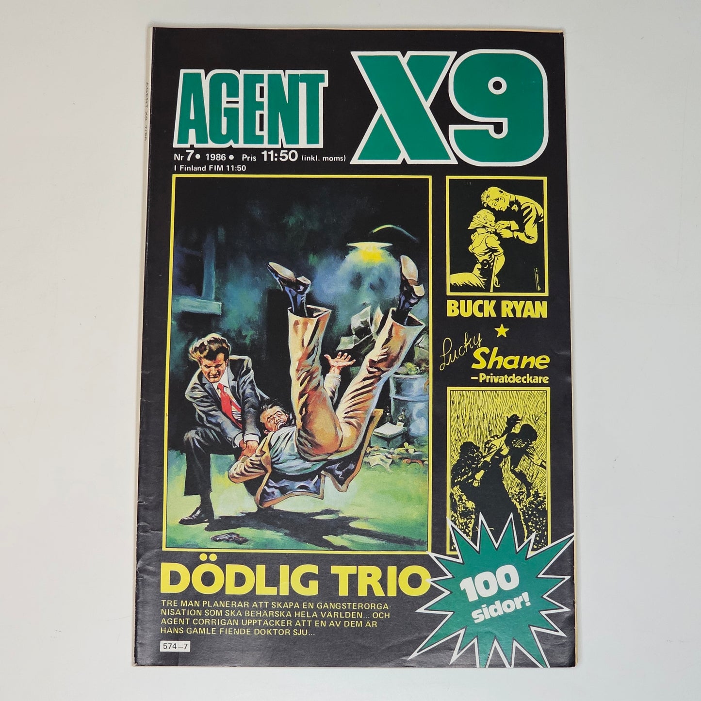 Agent X9 Nr 7 1986 #FN#